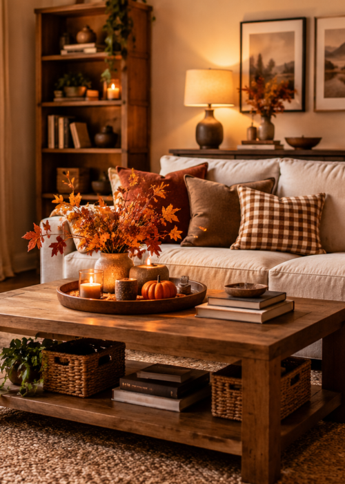 Cozy Autumn Boho Living Room Cozy Autumn Boho Living Room